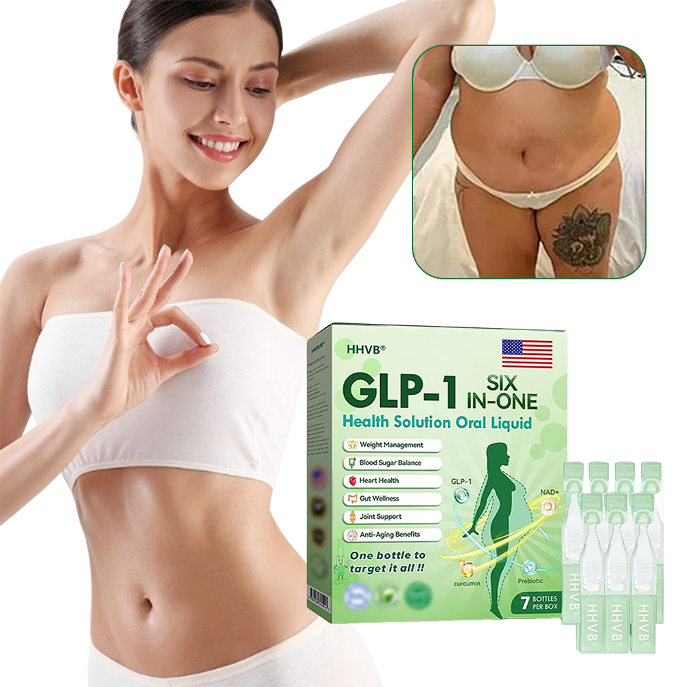 Herbal Weight - Glp-1 Zes-in-één afslankdruppels bevorderen de darmverwerking,