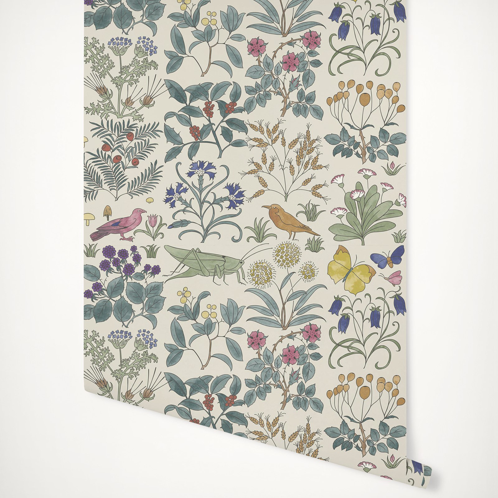 Apotheker Tuin Behang Met Tuin - Herbal Wallpaper recensie en prijs