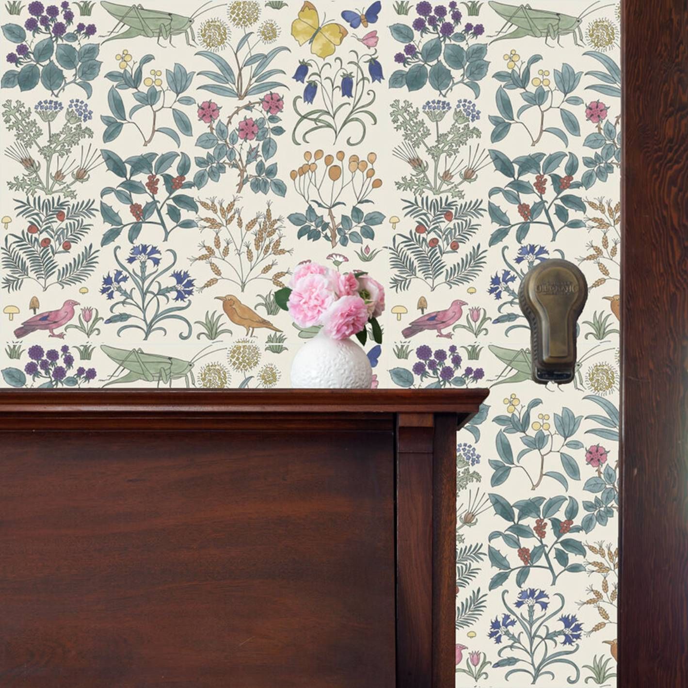 Apotheker Tuin Behang Met Tuin - Herbal Wallpaper recensie en prijs