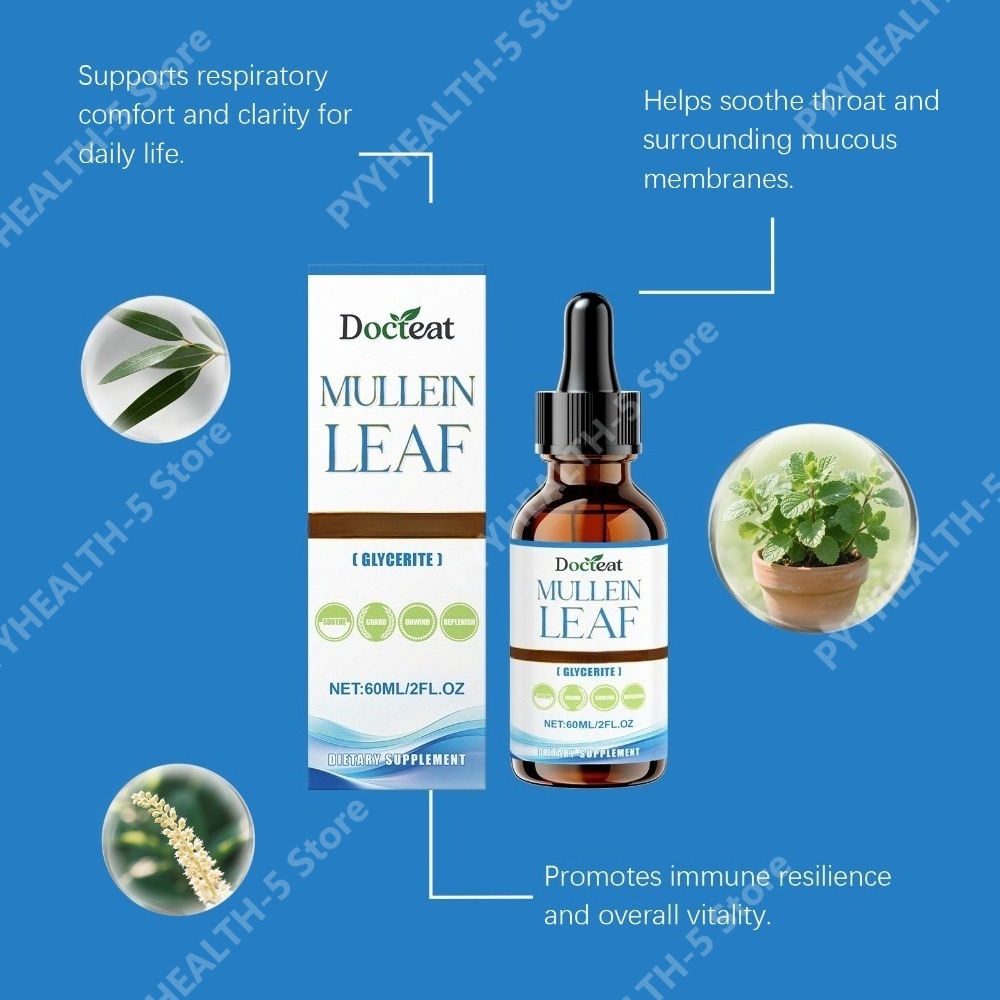 Docteat Mullein Blad Tinctuur  - Herbal Wellness Tincture recensie en prijs