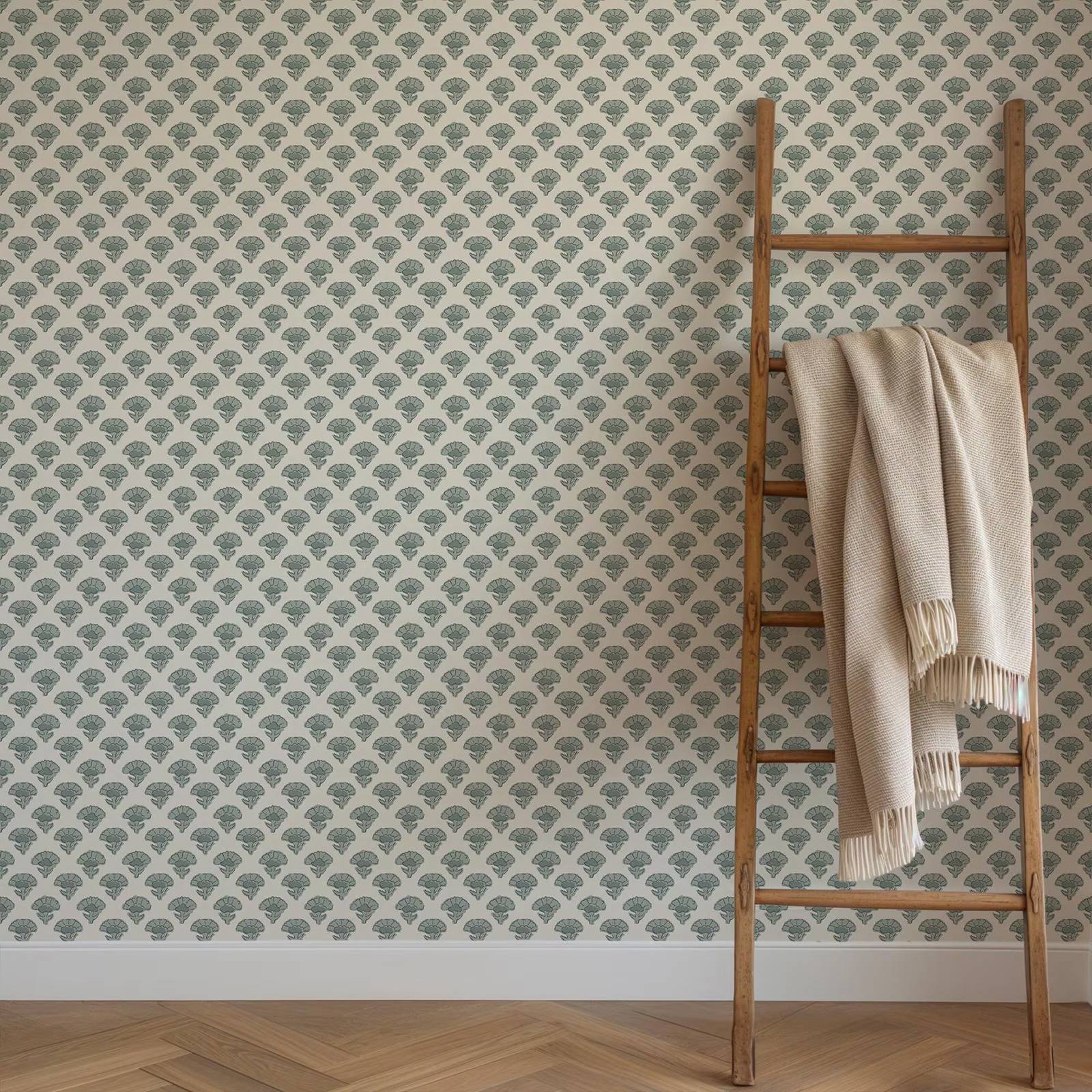 Boerderijhuisje behang, afpelb - Herbal Wallpaper recensie en prijs