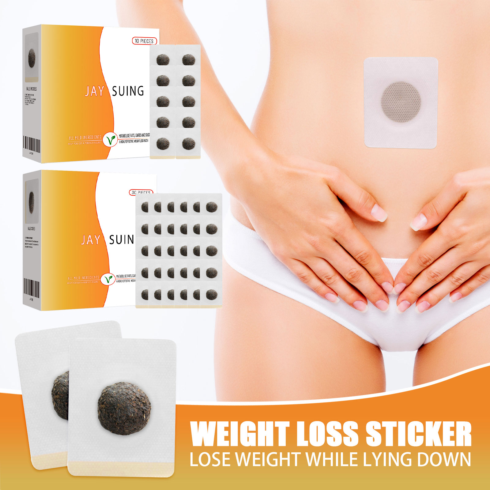 Kruiden Navel Afslanken Patch  - Herbal Weight recensie en prijs