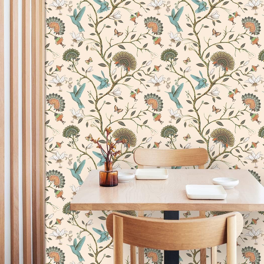 Vogelbehang verwijderbaar zelf - Herbal Wallpaper recensie en prijs